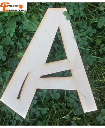 Drewniane litery ze sklejki 20 cm