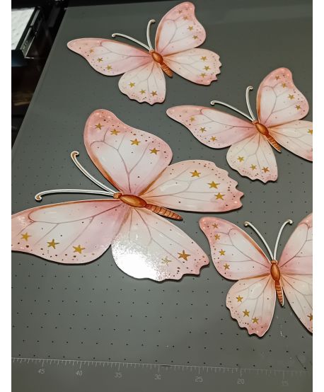Dekoracje wielkoformatowe MOTYL motylki motyle zestaw motyli ścianka balonowa dekoracja pokój dziecka zestaw
