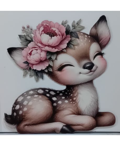 Dekoracje wielkoformatowe sarenka  na ściankę balonową 60cm