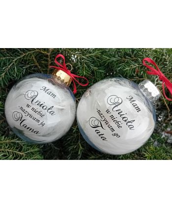 Drewniana Bombka z Imieniem...