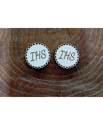 SCRAPKI Białe ażurowe koło...