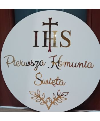 Tablica Pierwsza Komunia...