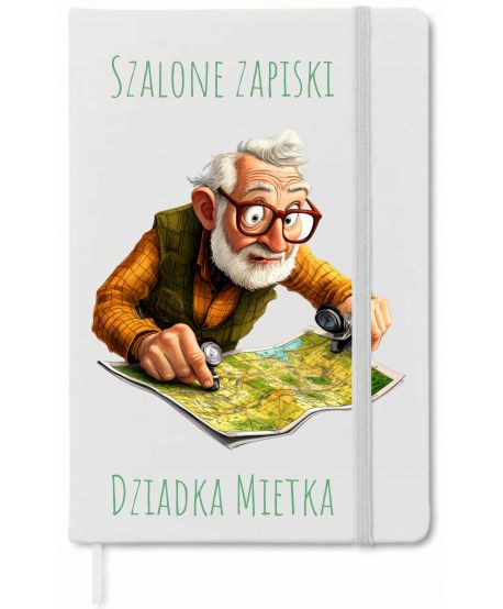 Personalizowany Notatnik na Dzień Dziadka Dziadków – Wyjątkowy Prezent od Serca