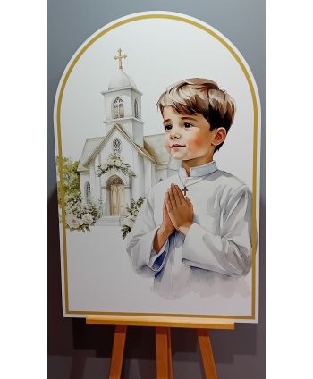 Duża tablica komunijna...