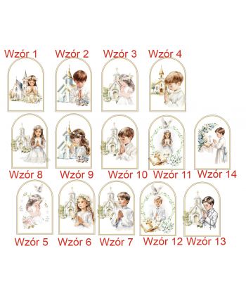 Duża tablica komunijna...