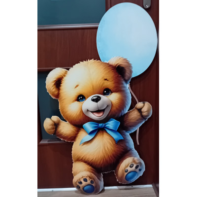 Dekoracje dekoracja wielkoformatowe Miś pluszak baletnica Stitch na ściankę balonową 90cm Roczek Urodziny