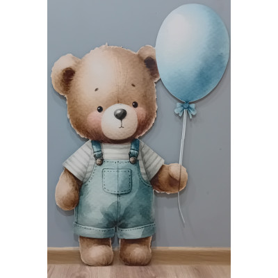 Dekoracje dekoracja wielkoformatowe Miś pluszak baletnica Stitch na ściankę balonową 90cm Roczek Urodziny