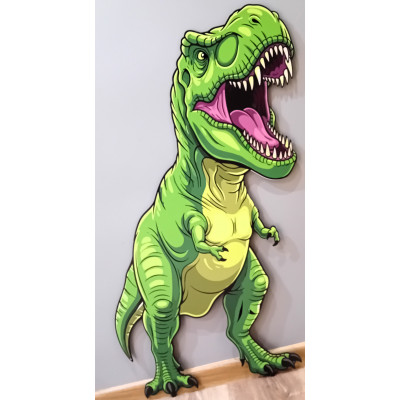 Dekoracje wielkoformatowe Dino Dinozaur balonami figurki dekoracyjne, dekoracje ścianka 90cm wzory