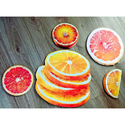 Dekoracja wielkoformatowa pomarańcza pomarancza letnie pary aperol drink urodzinowa letnia